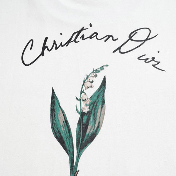 Handwritten クリスチャン ディオール Tシャツ コピー (リラックス フィット) 2色 493J696A0817